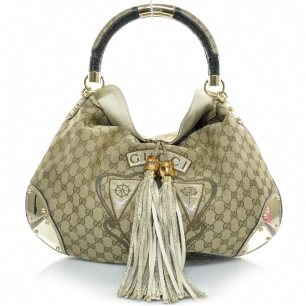 Gucci Monogram Large Chest Patchwork Indy Top Runway